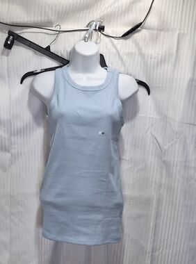 Maurices 24/7 Light Blue Ribbed Tank Top NWT